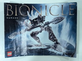 LEGO Bionicle 8588 Rahkshi Kurahk with correct Kraata & Book, Very Good Cond.