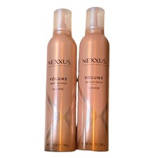 2 Nexxus Mousse Plus Volume Volumizing Foam 10.6 oz Light Hold Elastin Protein