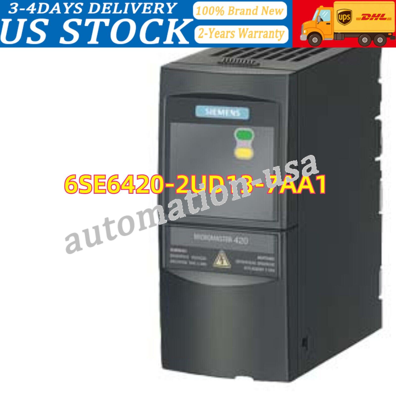 New Siemens 6SE6 420-2UD13-7AA1 6SE6420-2UD13-7AA1 MICROMASTER420 without filter