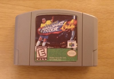 Mundial Ronaldinho Soccer 64 Brazilian Unlicensed N64 Game Nintendo 64 RARE