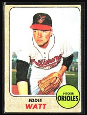1968 Topps #186 Eddie Watt