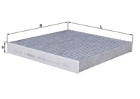 Filter, Innenraumluft LAK 158 Mahle FüR Mazda