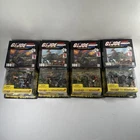 Lot of 4- 2002 G.I. JOE COBRA vs Cobra ARAH MOC Big Ben Alley Viper Duke Mirage