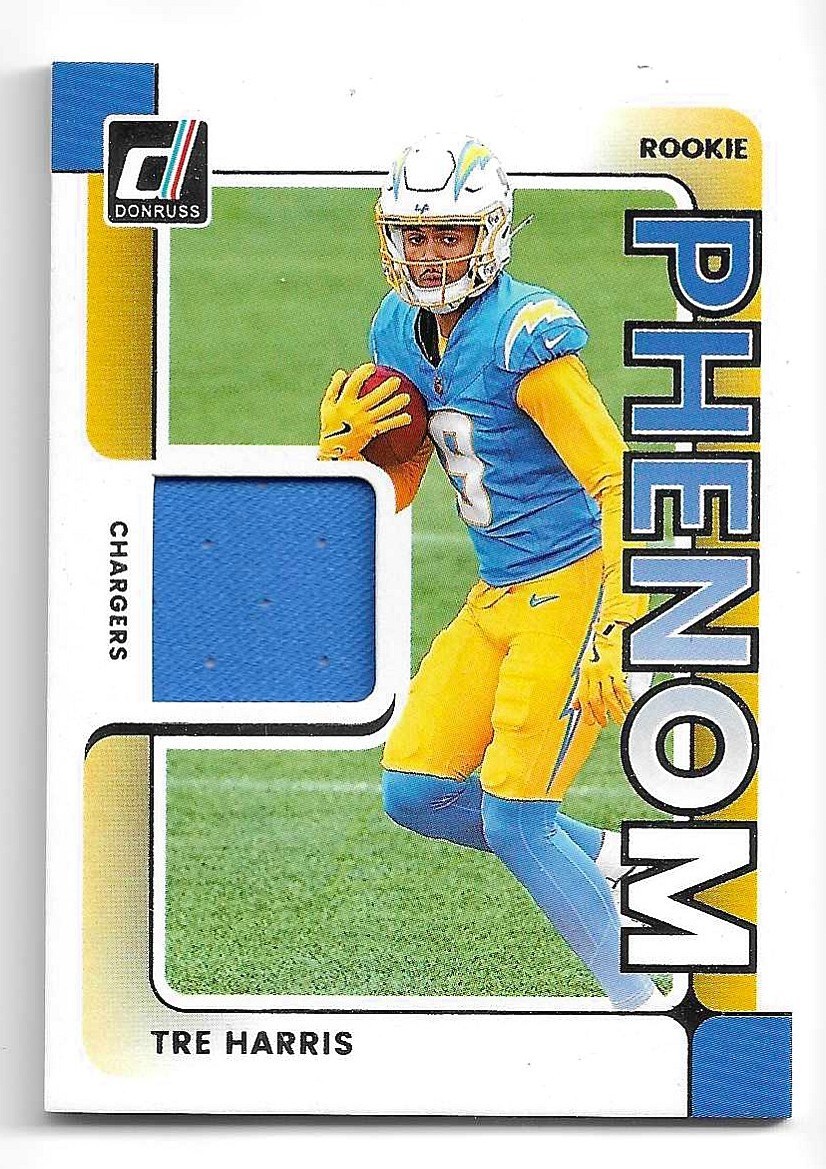 2025 Donruss Tre Harris Rookie Phenom Jerseys #RPJ-THS
