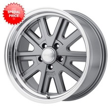 American Racing Vn527 427 Mono Cast 17x8 5x120.65 Et0 Gray Machined Qty Of 1