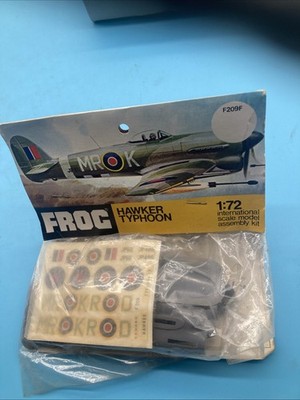 Frog Hawker Typhoon 1/72 Scale Model Airplane Kit New