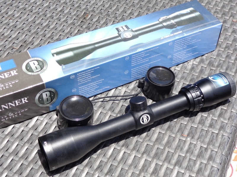 Bushnell 613948 3-9x 40mm Banner Dusk & Dawn Optics Rifle Scope - Black 613948