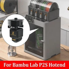 For Bambu Lab P2S Hotend Kit 0.4mm Harden Steel Nozzle 3D Printer Accessories