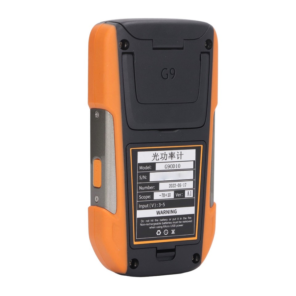 Fiber Optic Cable Tester Portable Optical Fiber Power Meter 30 Km ...
