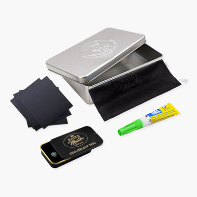 Baize Master Pro Impact Premium Snooker und Pool Queue Spitze Retipping Geschenkset