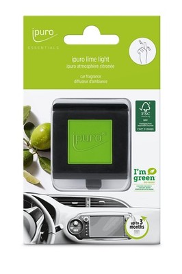 Erfrischender Autoduft lime light, mit spritzigen Noten und...