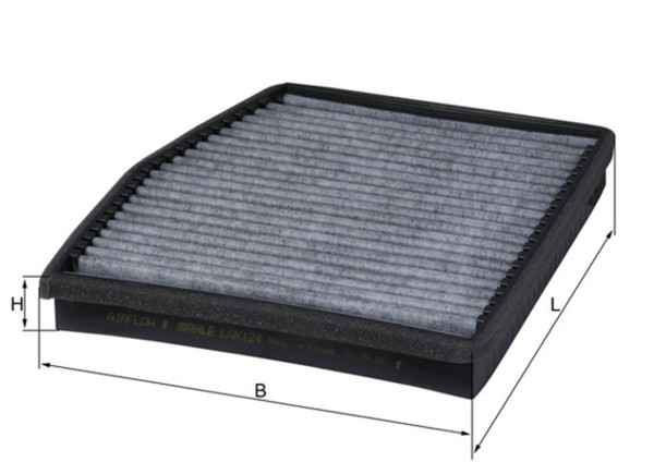 Mahle Innenraumfilter LAK 124 Aktivkohlefilter FüR Fiat Lancia UAZ Ypsilon Idea-image