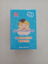 Multiplication Flashcards Ages 8-Up ONLY CONTAINS 169 WORD PROBLEM CARDS