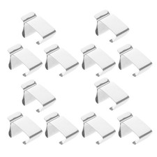 20 Pcs Metal Gutter Light Clips Lighting Clamp Hook Outdoor Hooks