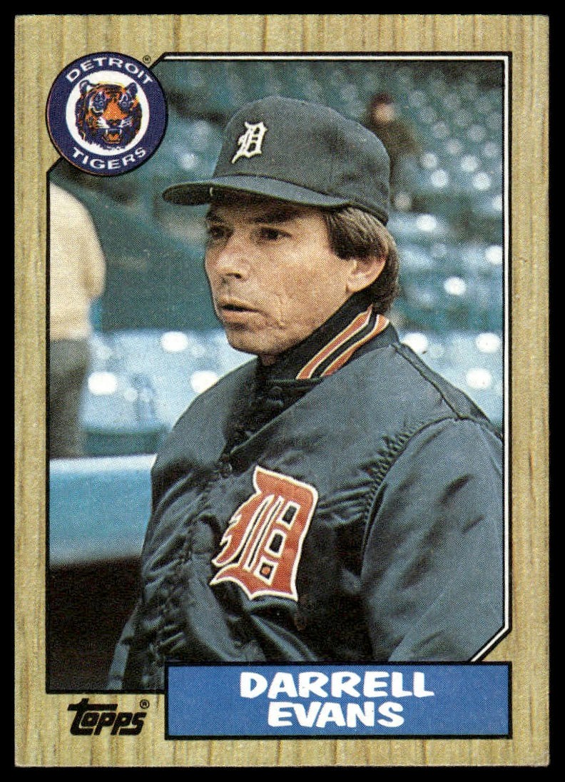1987 Topps #265 Darrell Evans