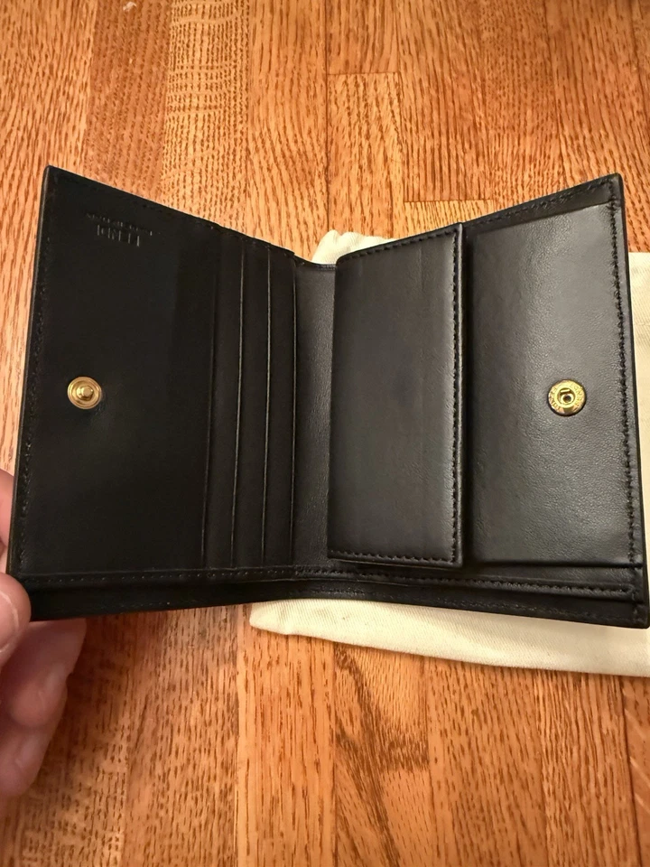 Mini Cartera de Cuero Fendi NUEVA Tope/Marrón con Saco de Regalo Fendi Foto 3 de 4