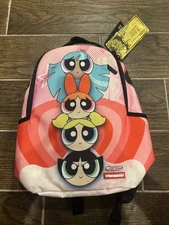 Sprayground x Power Puff Totem DLX Mini Backpack BRAND NEW