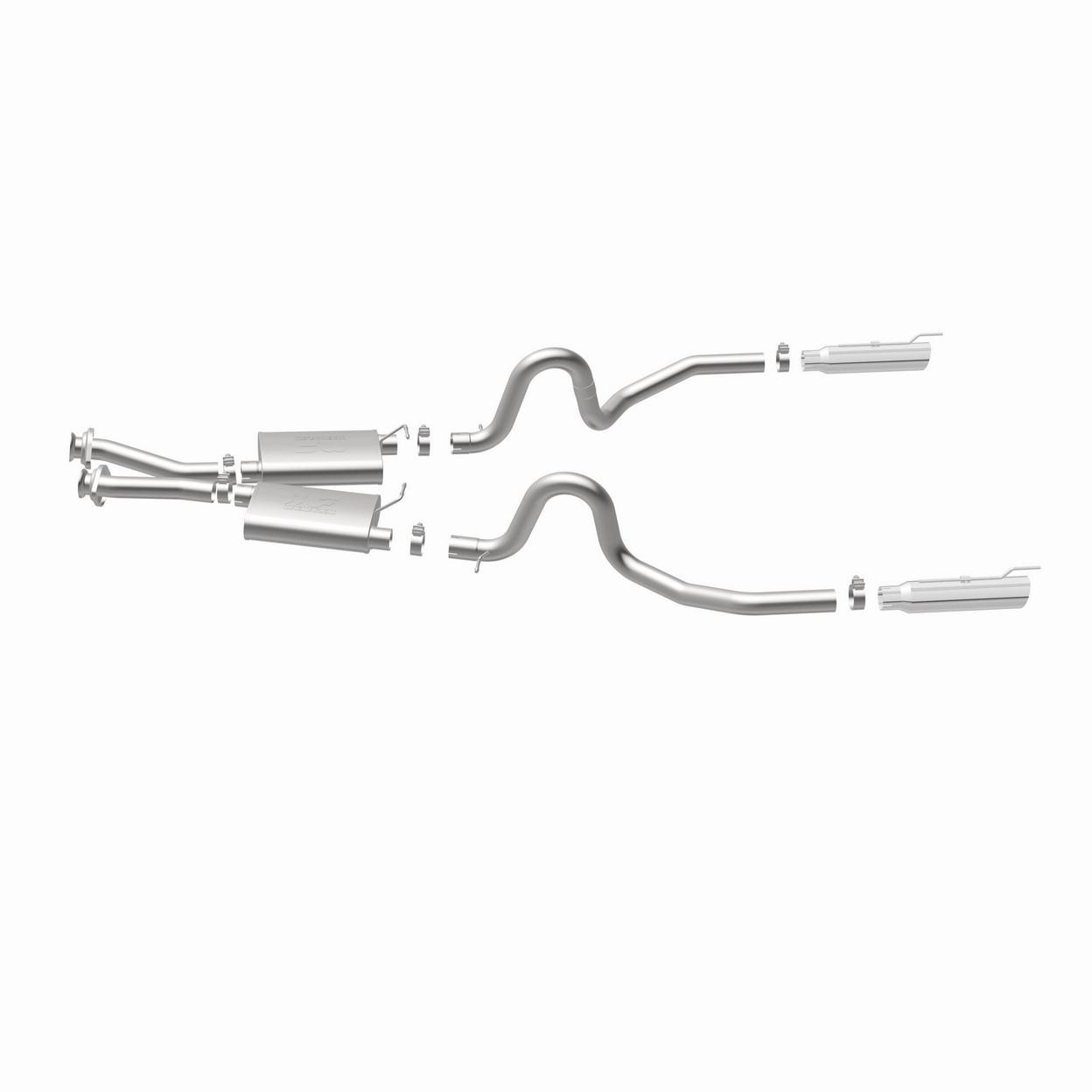 Exhaust System Kit for 2003-2004 Ford Ford GT 4.6L V8 GAS SOHC