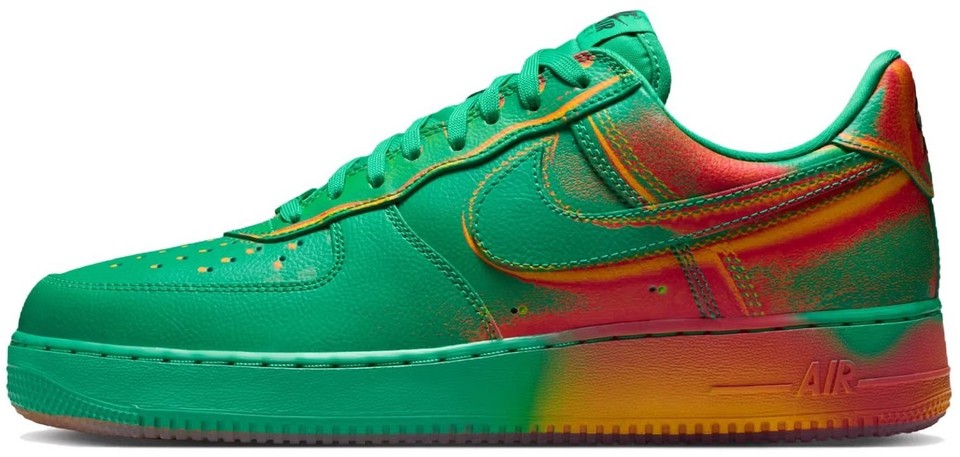 Nike Air Force 1 '07 Low Stadium Green Crimson for Sale