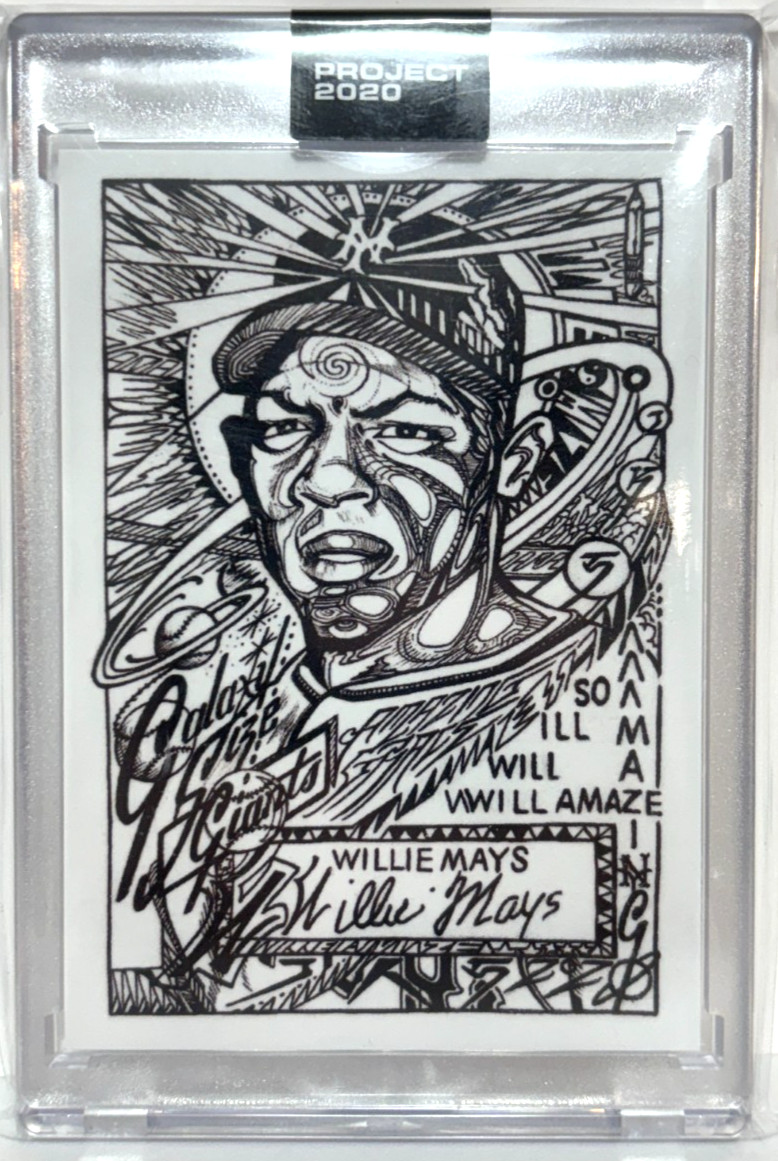 Topps Project 2020 Card 48 1952 Willie Mays by JK5 San Francisco Giants