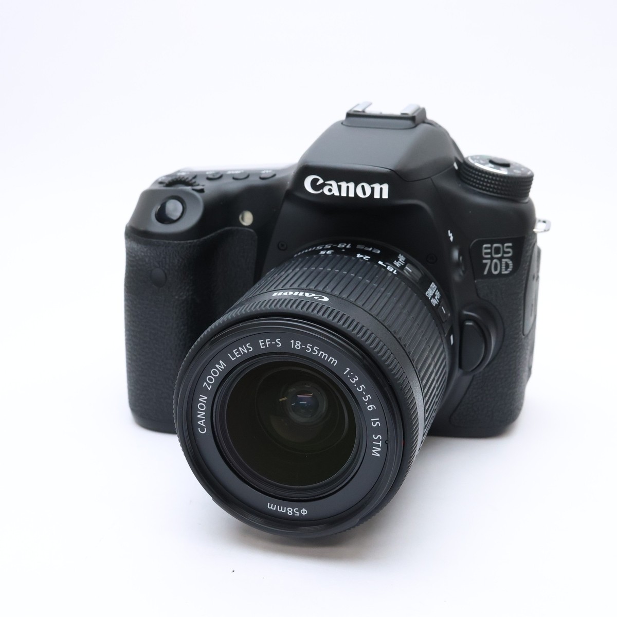 Canon EOS 70D + EF-S18-55 IS STM + EF-S55-250 IS STM Lens Kit #72 