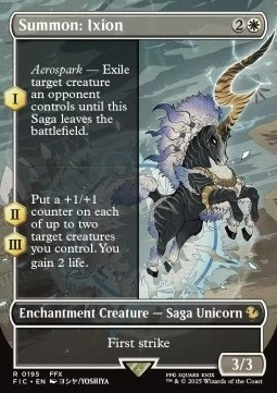 Magic/MTG Summon: Ixion XFIC-195 Rare Deutsch Neu Foil