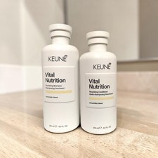 Keune Care Vital Nutrition Shampoo 10.1oz/300ml Conditioner 8.5oz/250ml