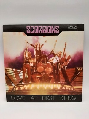 SCORPIONS DDR AMIGA LP VINYL LOVE AT FIRST STING (856332)