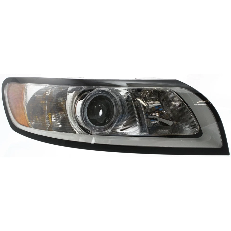 Juego de faros para Volvo S40 2008 2009 2010 2011 izquierda y derecha con bombilla 2 piezas Foto 3 de 4