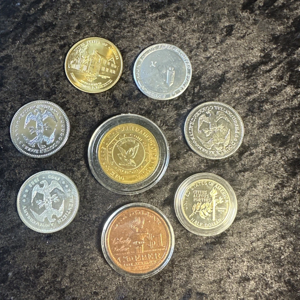 Various Commemorative Coins American Coins Varying Metals 1992 Olympics - Image 3 of 3