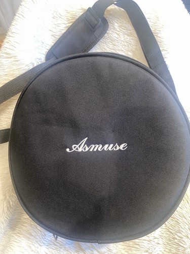 Asmuse Black Percussion Instrument Bag Fabric Padded Carry Strap Handle Zipper