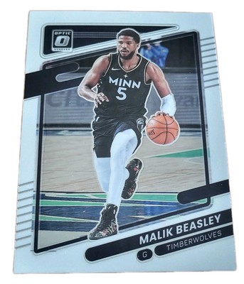 2022 Donruss Optic Malik Beasley Minnesota Timberwolves #70 Basketball Card (L2