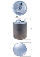 Mahle Kraftstofffilter KL 100/1 Leitungsfilter FüR Mercedes 414 Klasse Vaneo CDI
