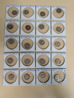 1946 - 1964 Roosevelt Dime 20 Ungraded Coins. Sealed In Flip  90 % Silver value