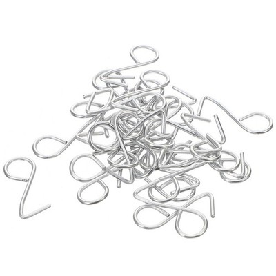  100 Pcs Hook for Car Seat Mat Fixing Hooks Backseat Headrest Cover