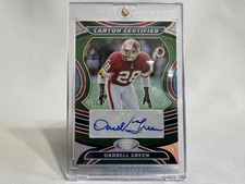 Darrell Green 2024 Panini Canton Certified 1/3 Hall Of Fame Autograph