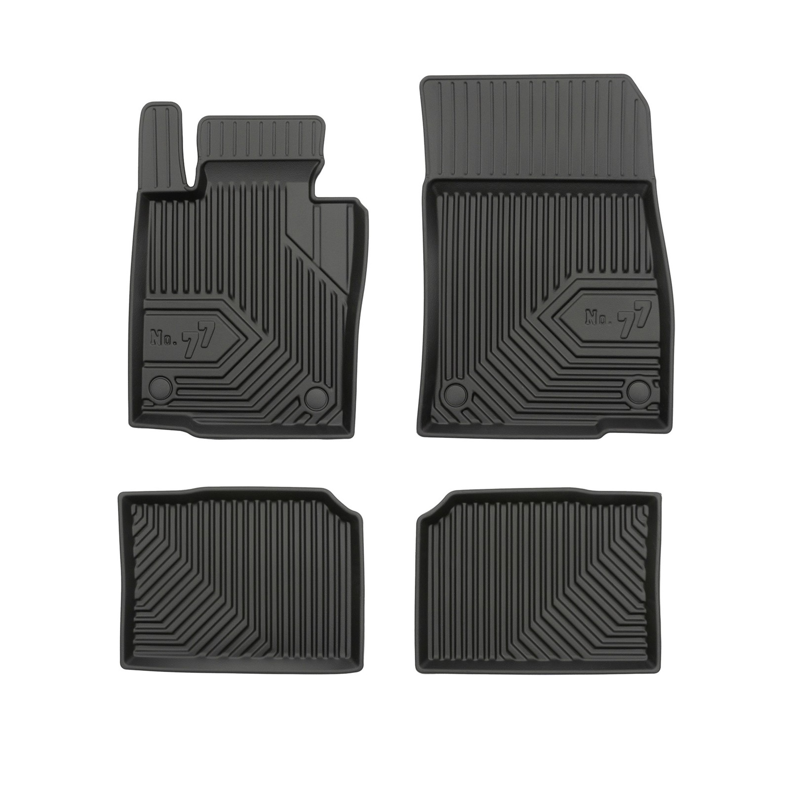 Tapis de sol de voiture No.77 pour Mini Countryman R60 protégeant contre la boue