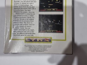 Atari Lynx Joust Sealed New Old Stock