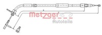 Hinten Rechts Metzger 10.9334 Seilzug, Feststellbremse FüR MERCEDES-BENZ