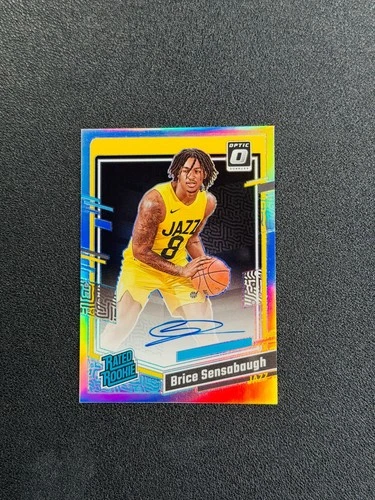 2023-24 Panini Donruss Optic BRICE SENSABAUGH RC Holo Rated Rookie Auto #288