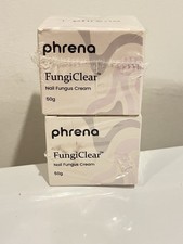 2X phrena FungiClear Anti-Fungal Nail Cream Copper Peptides Tea Tree Exp 1/2029