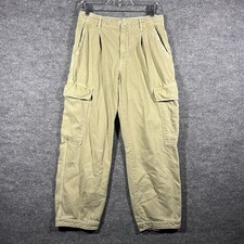 Cargo Pants Free People Utility Grunge Boho Cotton Women  s Size 6 Made In Turkey