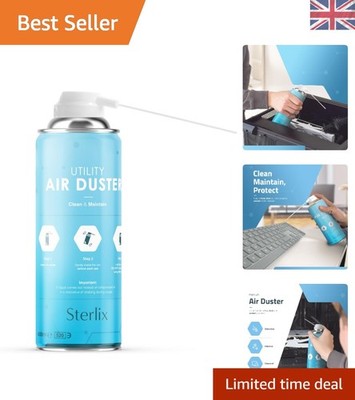 400ml Air Duster Dose mit Präzisionsrohr - Optimaler Staubreiniger für Elektronik