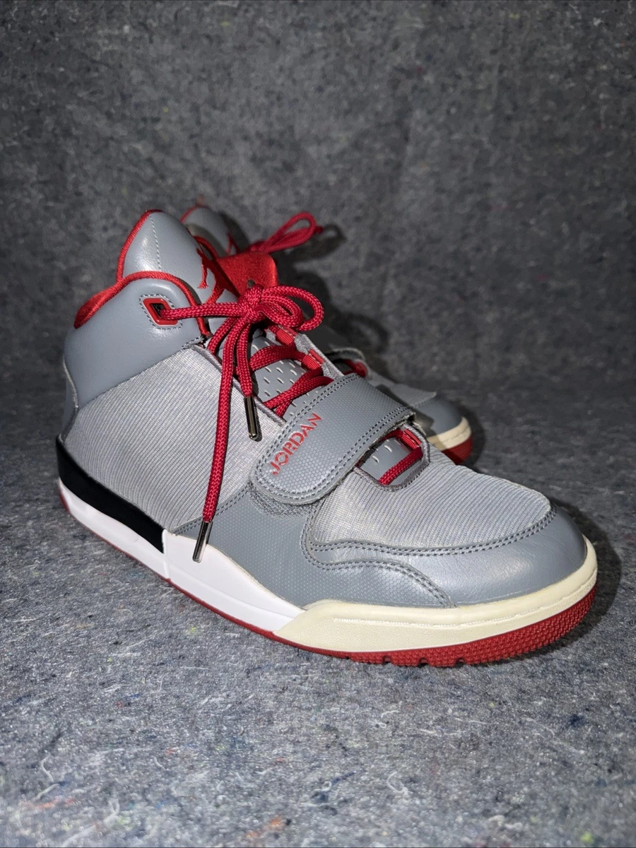 Jordan Flight Club 90s Grey Gym Red for Sale | Authenticity