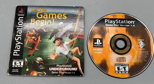 PlayStation Demo Disc Version 1.4 (Sony PlayStation 1, 2001) - Disc Only, Tested