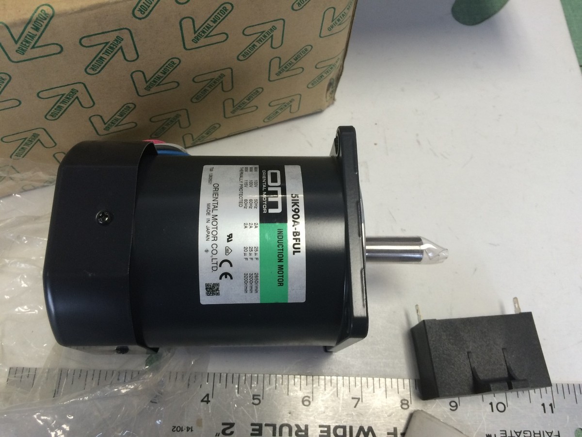 NEW ORIENTAL MOTOR 51K90A-BFUL INDUCTION MOTOR,115V,90W,OM NEW ORIENTAL MOTOR 51K90A-BFUL INDUCTION MOTOR,115V,90W,OM