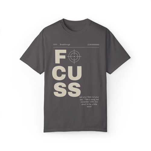 Urban Motivational Unisex T-shirt: Focus Gift for Hustlers | Be the GOAT. - Picture 14 of 26