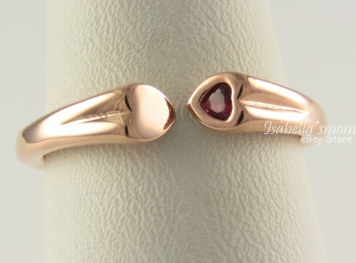 TWO HEARTS Authentic PANDORA Rose GOLD 