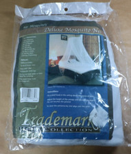 Luxury Mosquito Net Bed Canopy Large 8' X 12' Mr Mosquito Deluxe Net