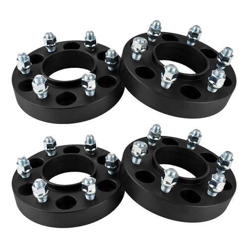 4 Pack - 1.25" Wheel Spacers For Ford F-150 & Expedition (6x135 Bolt Pattern, 14x2 Threads)